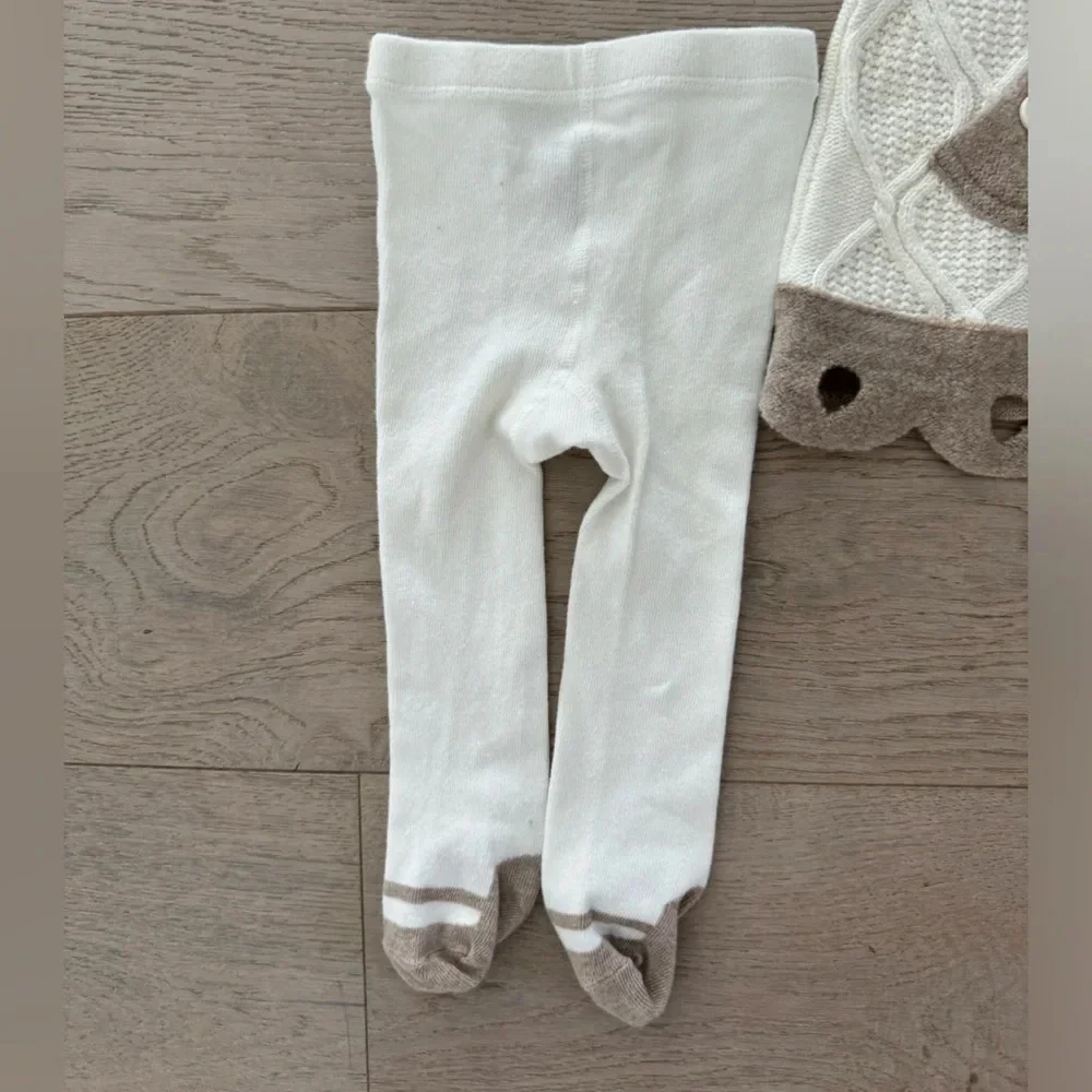 Catherine Maladrino dress and tights 3-6 months